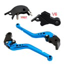 Palanca larga de embrague y freno adecuada para YAMAHA XSR900 XSR900GP MT-09 MT-09SP 2024-2025