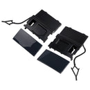 EIN Paar Auto Vorderen Stoßfänger Tow Haken Auge Abdeckung Kappe Für VW Touarge 2014 - 2018