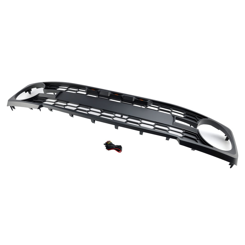 Schwarzer Frontgrill mit LED-Licht passend für Ford Bronco 2021–2023