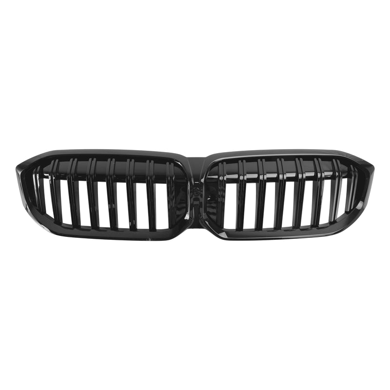 Gloss Black Front Kidney Grille Grill Für BMW G20 320i 330i M340i 2023-2024