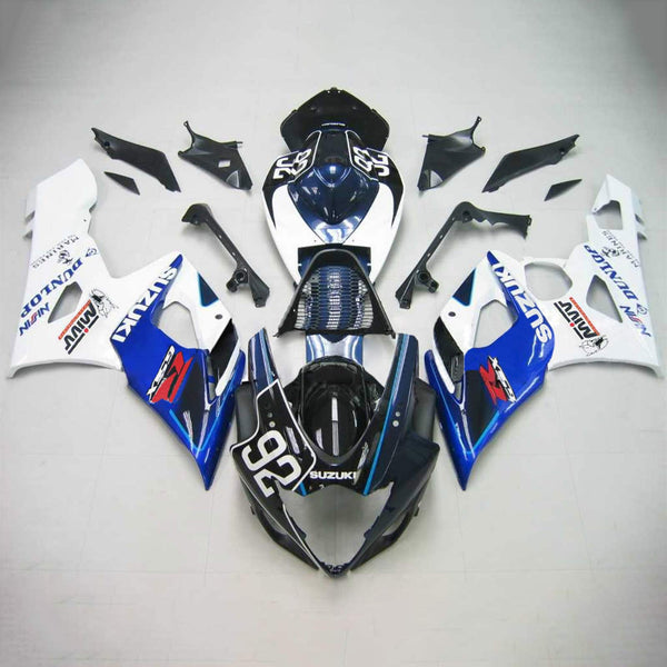 2005-2006 Suzuki GSXR1000 K5 Ruiskutusliipaisinsarja Muovinen ABS korirakenne