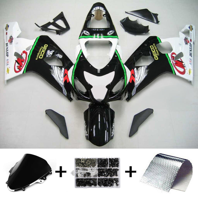 2004-2005 Suzuki GSXR 600/750 K4 injektion trigger kit body plast abs