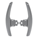 Schaltwippenverlängerung für BMW F-Serie F30 F31 F32 F10 X3 X5 Aluminium Grau