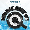 Uudelleenkäytettävä venttiili yli 600-9600B vesiväylän hiekka-suodatinventtiilille