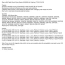 Hintere links&rechts Stoßstangen elektrisch 84326294 für Cadillac XTS 2013-2019