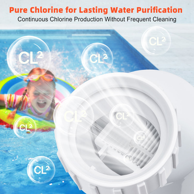 Sól Chlorgenerator 20 komórki 15/89420001 40 000 galonów dla basenów