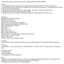 Vergaser Elektrischer Choke 2Barrel Für Holley 0-80350 2300 350CFM