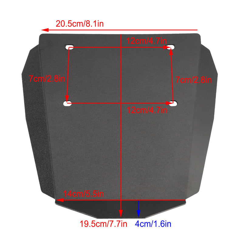 2023-2024 BMW R1300Gs lisensplateinnehaver Rammeinnehaver laget av aluminiumslegering