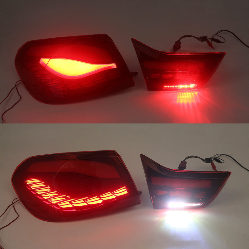 L&amp;R Rote LED Rückleuchten Hinten Lampe Montage Für BMW 4 M4 GTS F32 F33 F82 F36 F83