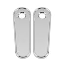 1993-2023 Electra Glides Road Glides Hintere Trittbrett Fußrasten Rahmenplatten