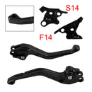 New short clutch and brake lever suitable for Suzuki GSF650, GSXR1300, DL1000, black