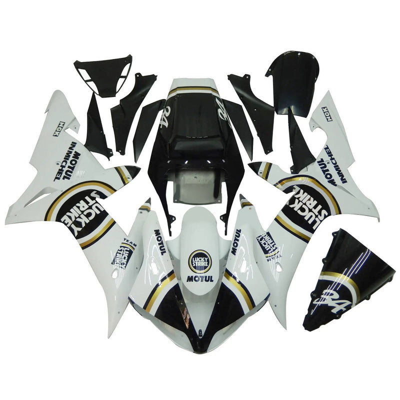 2002-2003 Yamaha YZF 1000 R1 injeksjonskinnesett kroppsplast ABS