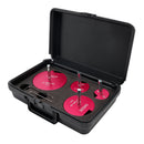 4-tlg. PVC Rohr-Entgrater Set – Fitting Socket Saver SCH Installationswerkzeug für 1/2"-Bohrmaschinen