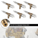 6PCS Fuel Injectors 2645A747 Für CAT Für Caterpillar Perkins C6.6 320-0680
