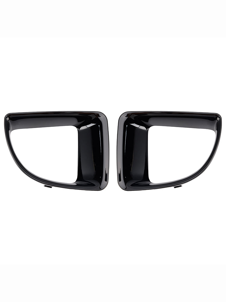 Glänzend schwarzer Frontluftkanalrahmen passend für Mini R55 R56 R57 R58 R59 JCW S 51117255117 51117255119