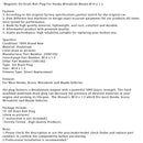 Magnetische Ölablassschraube Stecker für Honda Mitsubishi Mazda M14 x 1,5