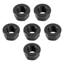 Kedjehjulsmuttersats M10x1,25 svart för Honda CBR600RR 2003-2012 CBR1000RR 2004-2024