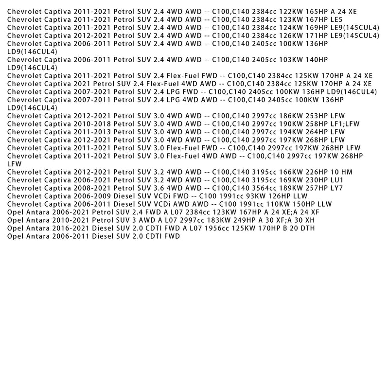 Wrap Spring 96628697 for Chevrolet Captiva 2.0 2008-2021