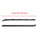 4PCS Auto Fenster Weathers + 2 Dichtungen Für GMC C1500 C2500 C3500 K1500 K2500 K3500