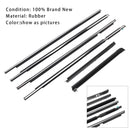 2003–2009 Toyota Lexus GX470 6 Stück Viertel &amp; Tür Gürtel Moulding Dichtungsstreifen