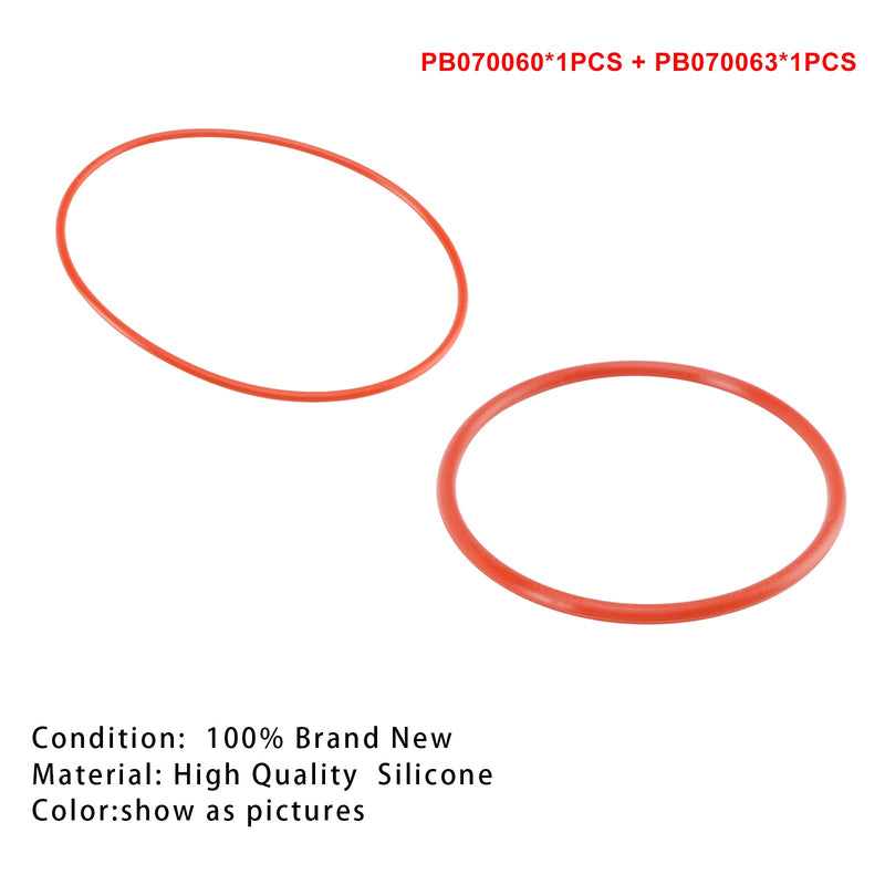 PB070060 (A)、 PB070063 (D) O-Ring-Set für Brennerbasis, 2 Stück