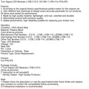 Blinker-LED-Module LY5B 21212 12V 6W 11-2Pin für PHILIPS