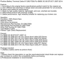 Pluspolkabel für Batterie 61129217004 für BMW X5 X6 E70 E71 2007-2014