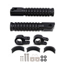 Universella fotstöd framtill, lämpliga för motorcyklar med 1,25-tums styrförare