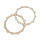 Koblingsfriktionshastighed indstillet til Kawasaki ER650 Z650 EX650 Ninja 650 2017-2024