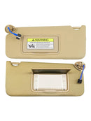 Paar beige Sonnenblenden für Honda Accord (2008–2017), Teilenummer 83280TA5A51ZA