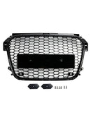 Glans sort front bikakestøtfangergrill for Audi A1 S1 2010-2014
