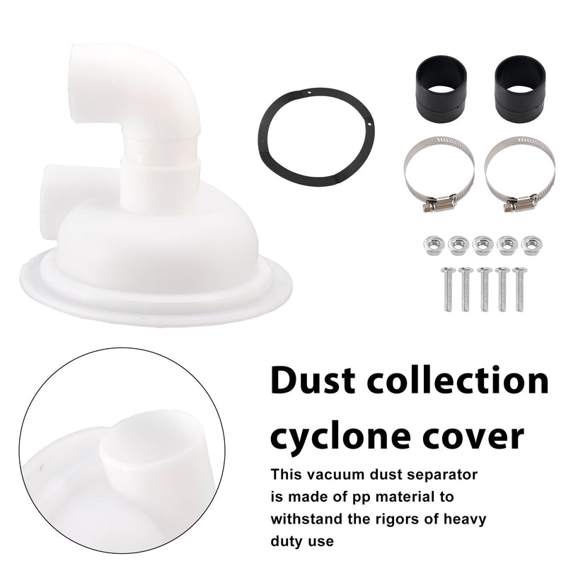 Dust Cyclone Separator Cover Attachment Chipboard Vacuum Cleaner Parts Plaster Vacuum Dust Separator Vacuum Cleaner Accessory