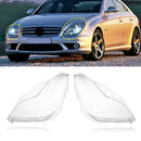 2006-2011 Mercedes W219 CLS350 CLS500 2PCS Frontscheinwerfer Glas Klar Abdeckung