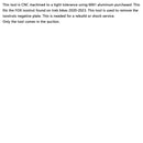 Für FOX ISO Strut Isostrut Werkzeug für Shock Negative Plate - Trek Service/Rebuild