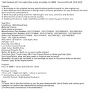 2018–2020 BMW 5 G30 G38 L&R tonet LED baglygter, baglys modul 63217376469 63217376470