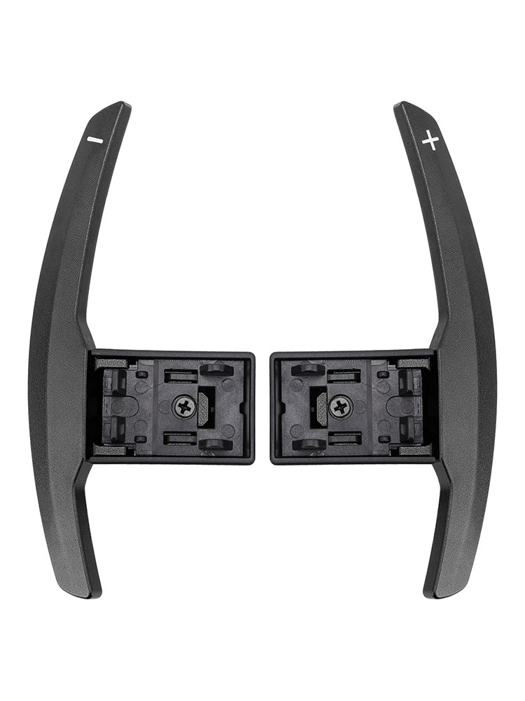 Schaltwippenverlängerung für BMW F-Serie F30 F31 F32 F10 X3 X5 Aluminium Schwarz