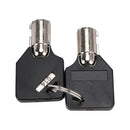 Scharnier- und Verriegelungssatz Silber für Touring Razor Chopped King Tour Pack 2014-2023