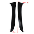 2012–2019 BMW 1 Series F20 F21 schwarz glänzend Paar Heckscheibe Seitenflügel Spoiler