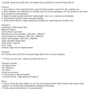 Honda Acura K20 K24 K-Serie K-Swap RSX Si Zylinderkopfbolzen 208-4701 2084701