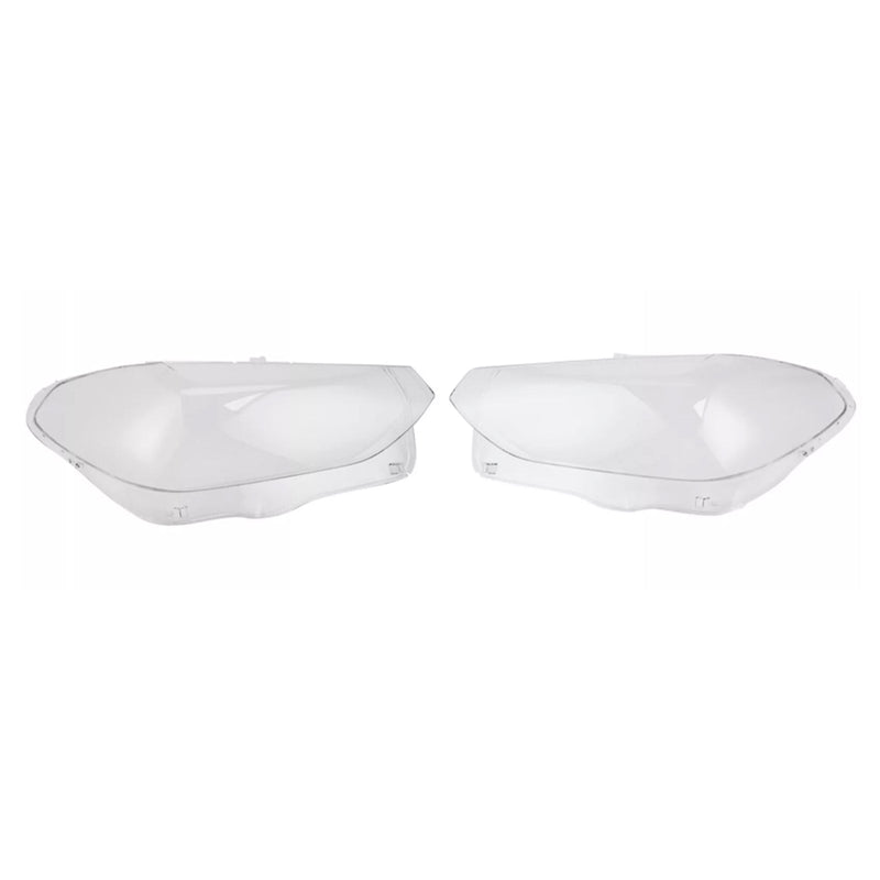 2018-2021 BMW X3 X4 G01 G02 G08 2PCS Frontscheinwerfer Glas Klar Abdeckung