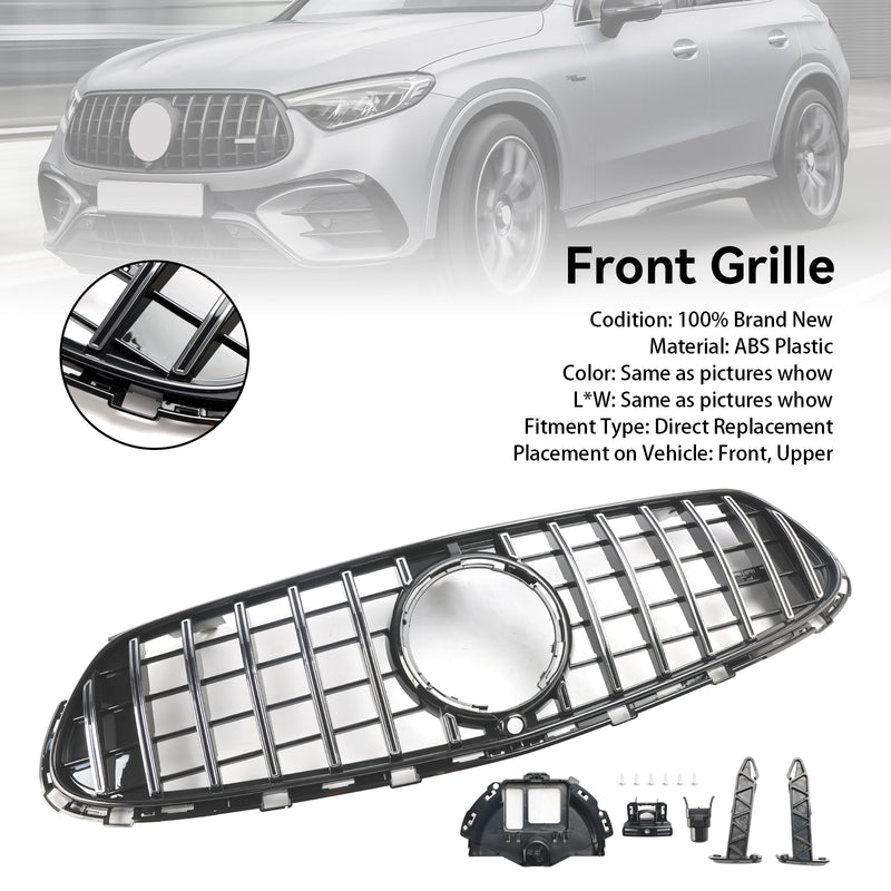 GT Panamericana Grill Grill For Mercedes GLC X254 C254 med AMG-Line 2022-2024