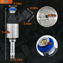 1 boquilla de inyector de combustible para Nissan Pathfinder e Infiniti QX60 (2017–2020), V6 3.5, número de pieza 16600-6KA0A