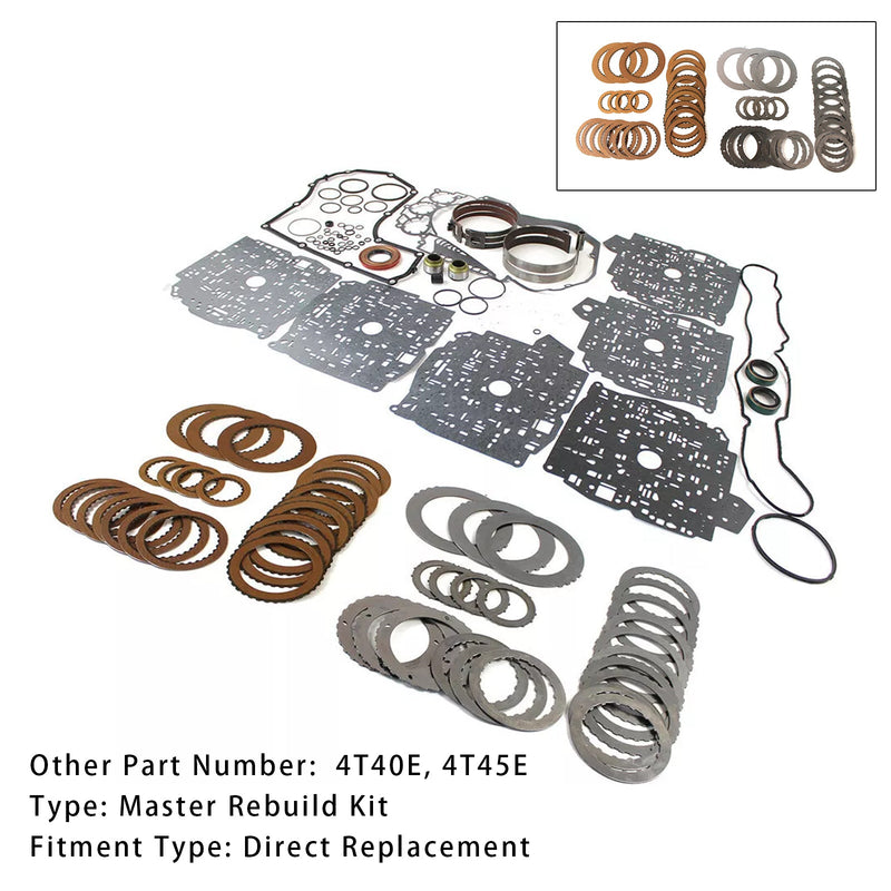 1995-on Chevrolet Pontiac Saturn Transmission Full Rebuild Kit 4T40E 4T45E