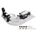 2025-2026 para placa protectora de aluminio Tracker 400 plateada