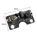 Morse Code CW Übertragung Trainer Schlüssel Ton Licht Platine Für Manuelle Schlüssel