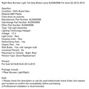 2012–2015 Audi Q3 rechts hinten Stoßstange Licht Schwanz Stop Bremsleuchte 8UD945096