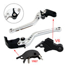 Palanca larga de embrague y freno adecuada para YAMAHA XSR900 XSR900GP MT-09 MT-09SP 2024-2025