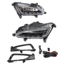 2016-2018 Hyundai Tucson LED Fog Lights Front Bumper Lamps with DRL 86525-D3200 5000K-7000K