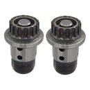 Válvula de control VVT del ajustador del árbol de levas de 2 piezas para BMW 328i 218i 225i 220i 11368696446