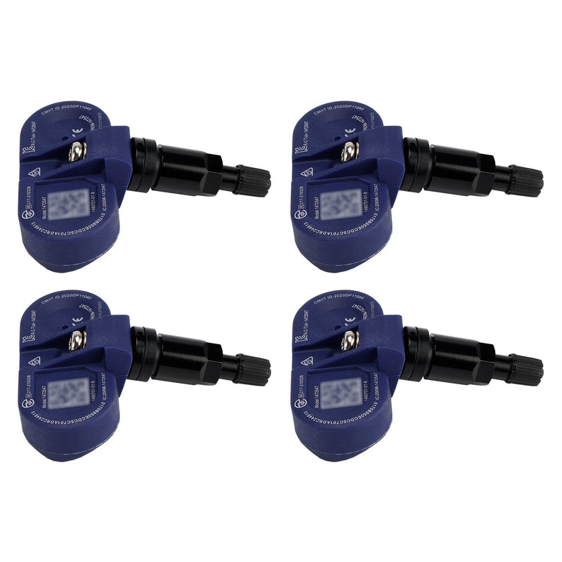 2021-2024 Tesla Modell 3 / S / X / Y 4-teiliger Bluetooth-TPMS-Reifendrucksensor